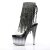 Pleaser ADORE-1017RSFT Stivaletti Trasparente-Nero/Nero