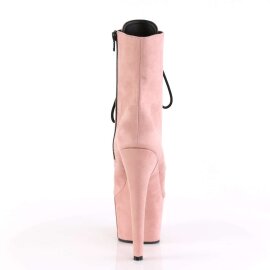 Pleaser ADORE-1020FS Stivaletti - Finto Camoscio Rosa Baby