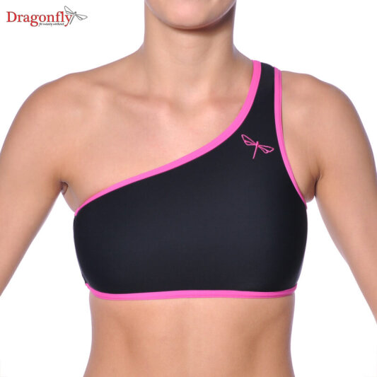 Dragonfly Top Carmen S Nero / Rosa Acceso