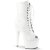 Pleaser ADORE-1021 Stivaletti - Similpelle Bianco/Bianco