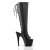 Pleaser ADORE-2018 Stivali - Similpelle Nero/Nero Opaco