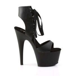 Pleaser Sandali ADORE-700-14 Similpelle Nero/Nero Opaco