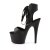 Pleaser Sandali ADORE-700-14 Similpelle Nero/Nero Opaco