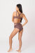 Zasha Polewear Shorts Charlotte Vita Alta Mogano