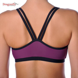 Dragonfly Top Nella S Rubino / Nero