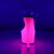 Pleaser Sandali ADORE-708UV Trasparente/Rosa-Neon