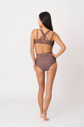 Zasha Polewear Shorts Charlotte Vita Alta Mogano XL