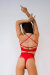 Pole Addict Shorts So Grr Rosso S