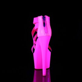 Pleaser Sandali ADORE-769UV Similpelle-Fascia Elastica Rosa Acceso Neon/Rosa Acceso Neon