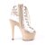 Pleaser ASPIRE-600-30 Stivaletti - Trasparente/Nude