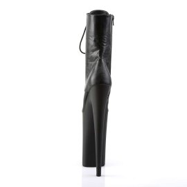 Pleaser BEYOND-1020 Stivaletti - Similpelle Nero/Nero Opaco