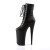 Pleaser BEYOND-1020 Stivaletti - Similpelle Nero/Nero Opaco