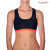 Dragonfly Top Sporty M Nero / Arancione