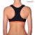 Dragonfly Top Sporty M Nero / Arancione