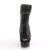 Pleaser DELIGHT-1016-1 Stivaletti -Similpelle Nero/Nero Opaco