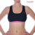 Dragonfly Top Sporty L Nero / Rosa Acceso