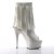 Pleaser DELIGHT-1019 Stivaletti - Similpelle Bianco/Bianco