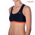 Dragonfly Top Sporty L Nero / Arancione