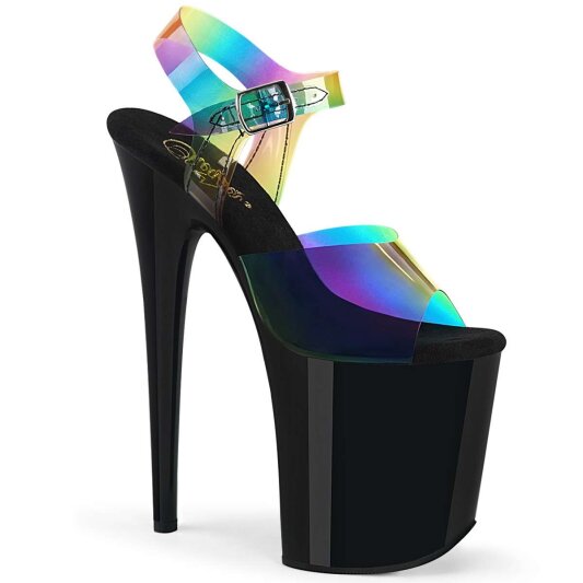 Pleaser Sandali FLAMINGO-808RB PVC Multicolore/Nero