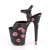 Pleaser Sandali FLAMINGO-809KISSES Similpelle Nero