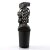 Pleaser Sandali FLAMINGO-858 Similpelle Nero/Nero Opaco