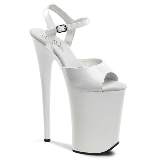 Pleaser Sandali INFINITY-909 Bianco/Bianco