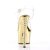 Pleaser Sandali STARDUST-708 Trasparente/Dorato Cromato