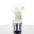 Pleaser Sandali STARDUST-708 Trasparente/Argento Cromato