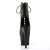 Pleaser ADORE-1016 Stivaletti - Similpelle Nero/Nero Opaco EU-37 / US-7