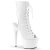 Pleaser ADORE-1016 Stivaletti - Similpelle Bianco/Bianco EU-35 / US-5