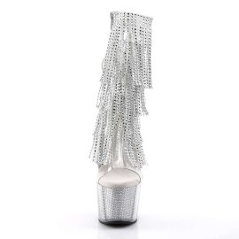 Pleaser ADORE-1017SRS Stivaletti - Trasparente-Argento...