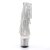 Pleaser ADORE-1017SRS Stivaletti - Trasparente-Argento Strass/Argento Strass EU-39 / US-9