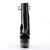 Pleaser ADORE-1018-3 Stivaletti - Nero/Nero-Strass Color Peltro EU-37 / US-7