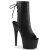 Pleaser ADORE-1018 Stivaletti - Similpelle Nero/Nero Opaco EU-37 / US-7