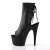 Pleaser ADORE-1018 Stivaletti - Similpelle Nero/Nero Opaco EU-37 / US-7