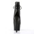 Pleaser ADORE-1018 Stivaletti - Similpelle Nero/Nero Opaco EU-37 / US-7