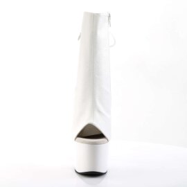 Pleaser ADORE-1018 Stivaletti - Similpelle Bianco/Bianco...