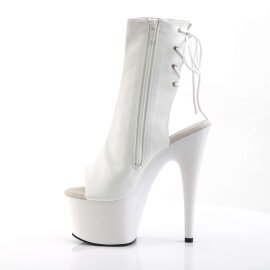 Pleaser ADORE-1018 Stivaletti - Similpelle Bianco/Bianco EU-38 / US-8