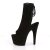 Pleaser ADORE-1018FS Stivaletti - Finto Camoscio Nero EU-36 / US-6
