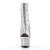 Pleaser ADORE-1018G Stivaletti - Argento Glitter EU-40 / US-10