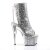 Pleaser ADORE-1018G Stivaletti - Argento Glitter EU-40 / US-10