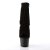 Pleaser ADORE-1019 Stivaletti - Scamosciato Nero/Nero Opaco EU-40 / US-10