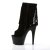 Pleaser ADORE-1019 Stivaletti - Scamosciato Nero/Nero Opaco EU-41 / US-11
