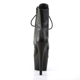 Pleaser ADORE-1020 Stivaletti - Pelle Nero/Nero EU-37 / US-7
