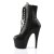 Pleaser ADORE-1020 Stivaletti - Pelle Nero/Nero EU-37 / US-7