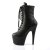 Pleaser ADORE-1020 Stivaletti - Similpelle Nero/Nero Opaco EU-35 / US-5