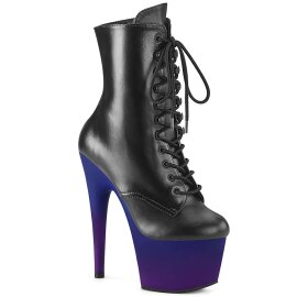 Pleaser ADORE-1020BP Stivaletti - Similpelle Nero/Ombre...