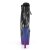 Pleaser ADORE-1020BP Stivaletti - Similpelle Nero/Ombre Blu-Viola EU-35 / US-5