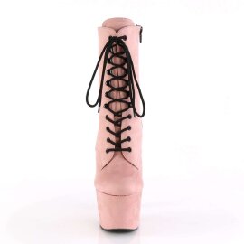 Pleaser ADORE-1020FS Stivaletti - Finto Camoscio Rosa...