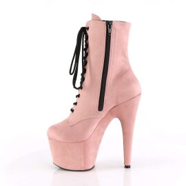 Pleaser ADORE-1020FS Stivaletti - Finto Camoscio Rosa Baby EU-36 / US-6